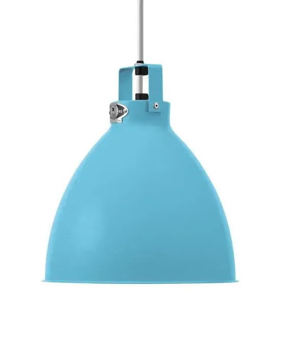 Medium Pendant Light Adjustable - Blue, Aluminium