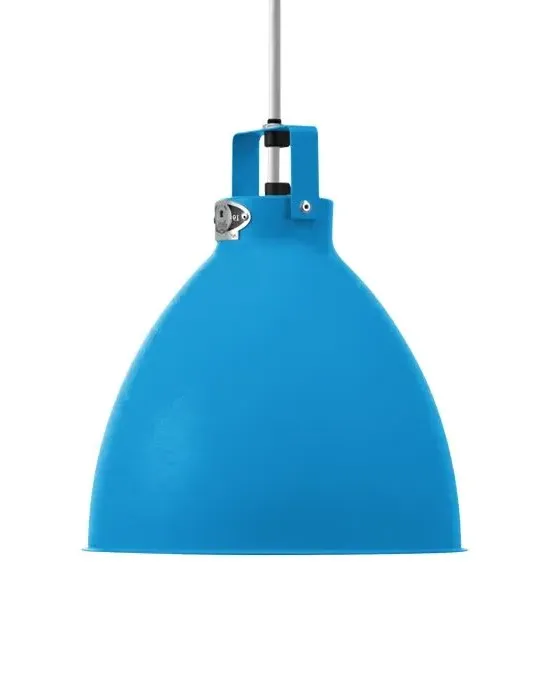 Medium Pendant Light Adjustable - Blue, Aluminium