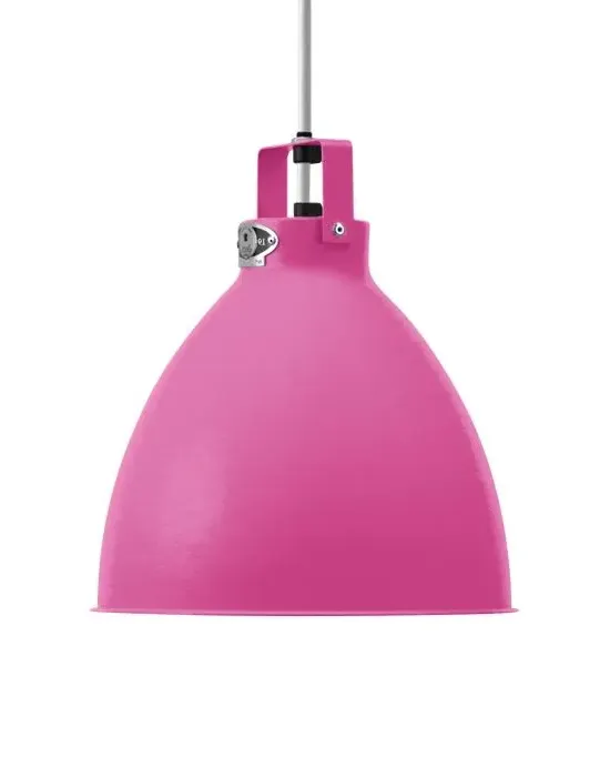 Medium Pendant Light Adjustable - Pink, Aluminium