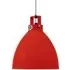 Medium Pendant Light Adjustable - Red, Aluminium
