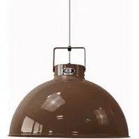 Medium Pendant Light - Chocolate, Aluminium
