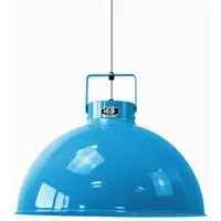 Medium Pendant Light - Light Blue, Aluminium