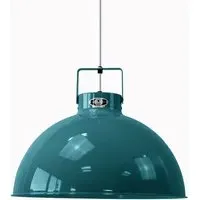 Medium Pendant Light - Ocean Blue, Aluminium