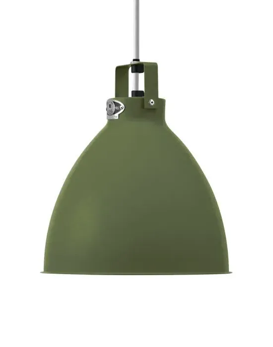 Medium Pendant Light - Olive, Aluminium