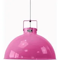 Medium Pendant Light - Pink, Aluminium