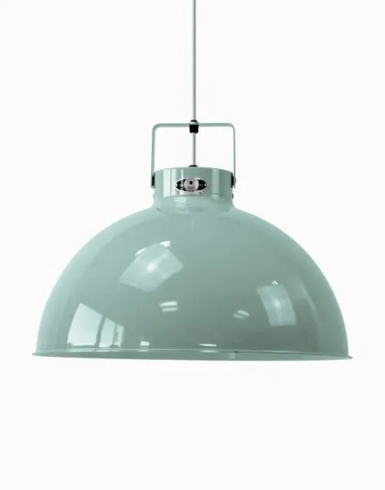 Medium Pendant Light - Vespa Green, Aluminium
