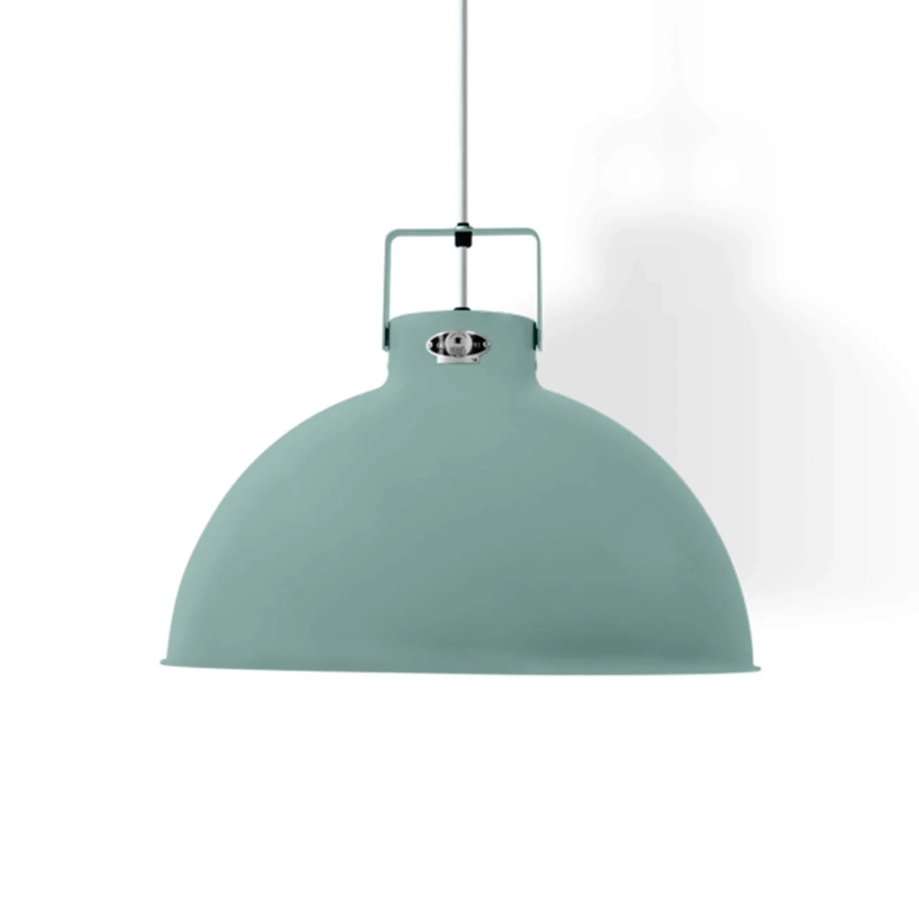 Medium Pendant Light - Vespa Green, Aluminium