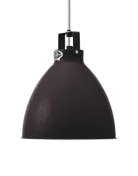 Medium Pendant Light with Adjustable Shade - Black