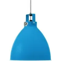 Medium Pendant Light with Adjustable Shade - Blue