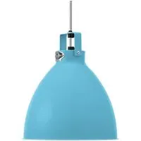 Medium Pendant Light with Adjustable Shade - Blue
