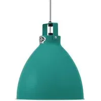Medium Pendant Light with Adjustable Shade - Blue