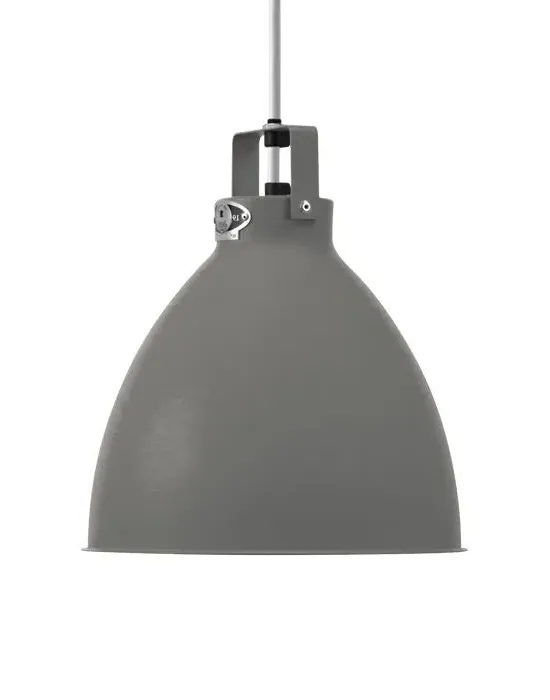 Medium Pendant Light with Adjustable Shade - Grey