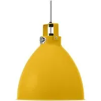 Medium Pendant Light with Adjustable Shade - Mustard