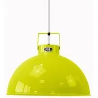 Medium Pendant Light - Yellow Sulphur, Aluminium