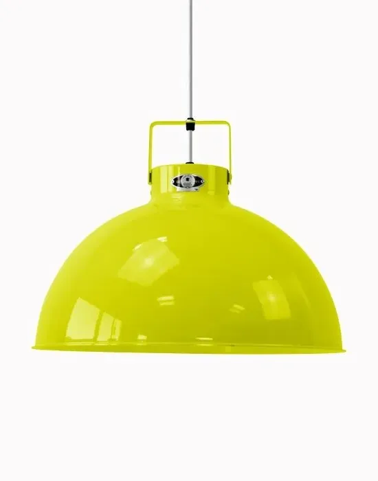 Medium Pendant Light - Yellow Sulphur, Aluminium