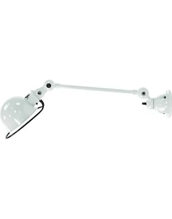 One Arm Wall Light - White, Aluminium image
