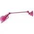Signal One Arm Adjustable Wall Light - Pink, Steel