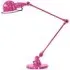 Signal Two Arm Desk Lamp - Pink, Aluminium