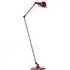 Signal Two Arm Floor Lamp - Burgundy, Aluminium