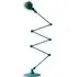 Six Arm Floor Lamp - Ocean Blue, Aluminium