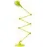 Six Arm Floor Lamp with Adjustable Arms - Yellow