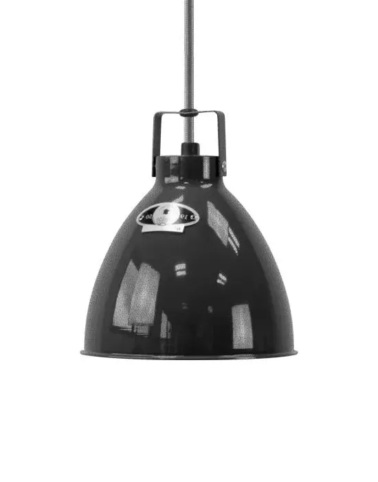 Small Pendant Light Adjustable - Black, Aluminium