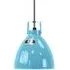 Small Pendant Light Adjustable - Blue, Aluminium