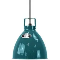 Small Pendant Light Adjustable - Blue, Aluminium