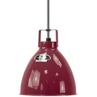 Small Pendant Light Adjustable - Burgundy, Aluminium