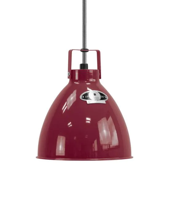Small Pendant Light Adjustable - Burgundy, Aluminium image