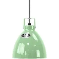 Small Pendant Light Adjustable - Green, Aluminium