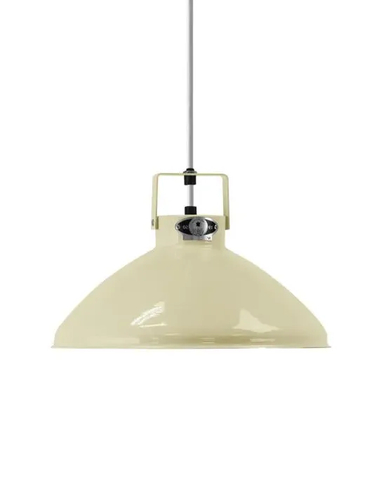 Small Pendant Light Adjustable - Ivory, Aluminum