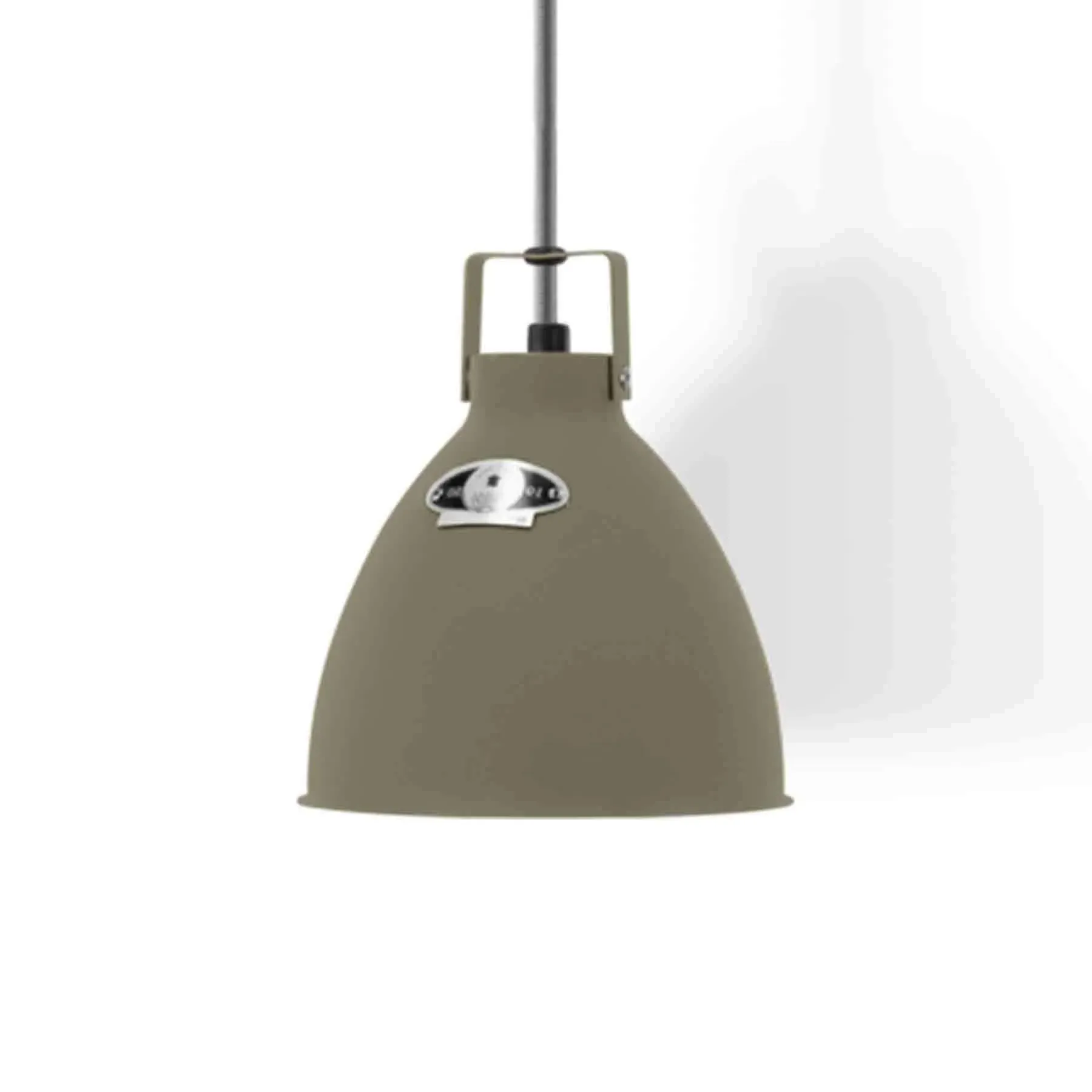Small Pendant Light Adjustable - Khaki, Aluminium
