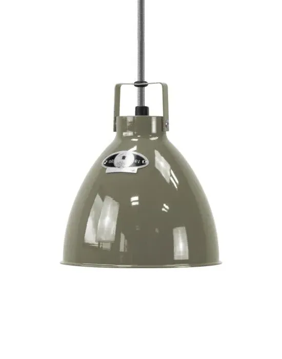 Small Pendant Light Adjustable - Khaki, Aluminium image