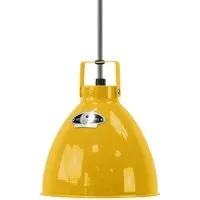Small Pendant Light Adjustable - Mustard, Aluminium