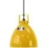 Small Pendant Light Adjustable - Mustard, Aluminium