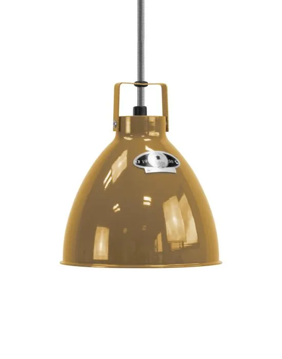 Small Pendant Light Adjustable - Pearl Gold, Aluminium