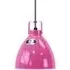 Small Pendant Light Adjustable - Pink, Aluminium