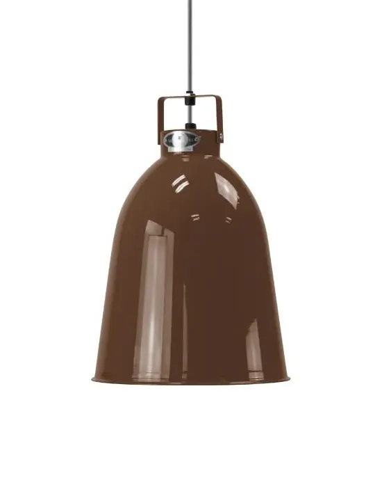Small Pendant Light - Chocolate, Aluminium