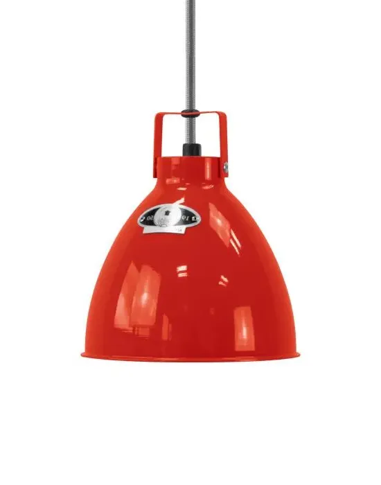 Small Pendant Light - Red, Aluminium image