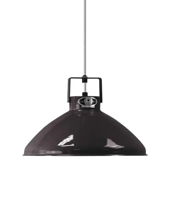 Small Pendant Light with Adjustable Shade - Black