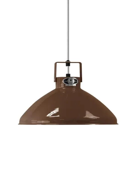 Small Pendant Light with Adjustable Shade - Chocolate
