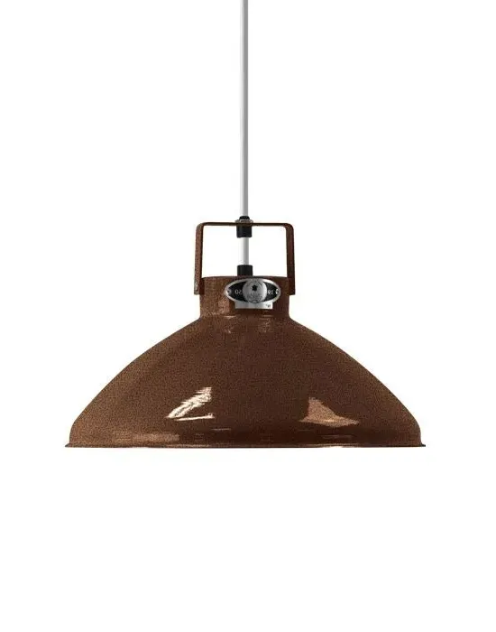 Small Pendant Light with Adjustable Shade - Copper