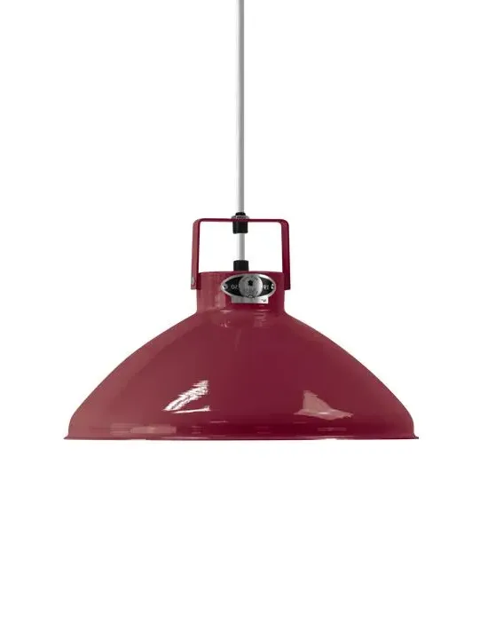 Small Pendant Light with Adjustable Shade - Grey