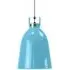Small Pendant Light with Dimmer - Blue, Aluminium