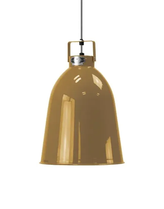 Small Pendant Light with Dimmer - Gold, Aluminium