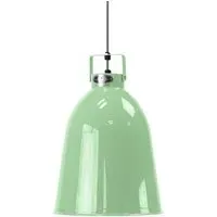 Small Pendant Light with Dimmer - Green, Aluminium
