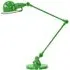 Two Arm Desk Lamp Adjustable - Green, Metal