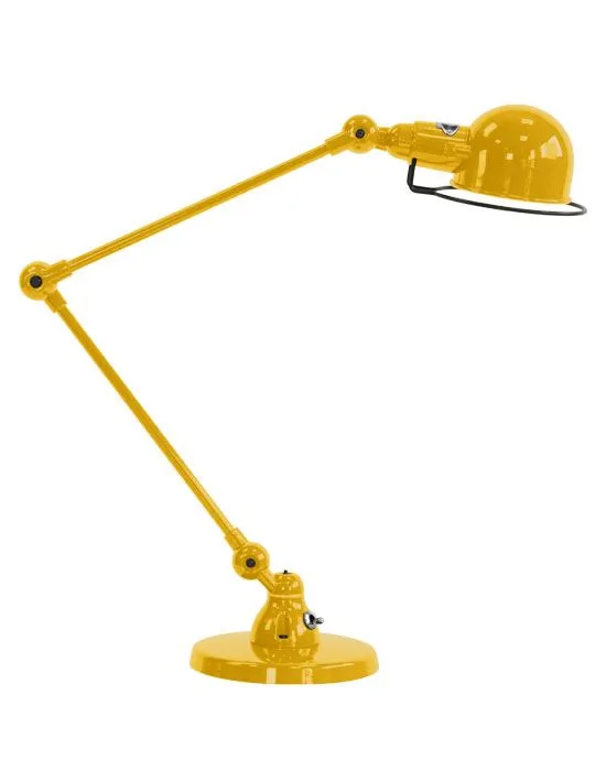 Two Arm Desk Lamp Adjustable - Mustard, Metal image