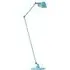 Two Arm Floor Lamp with Adjustable Head - Blue